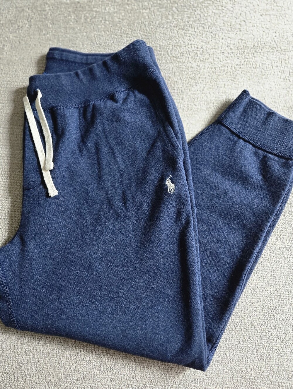 Polo Ralph Lauren Heather Navy Blue Jogger Sweatpants